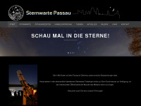 sternwarte-passau.de Webseite Vorschau