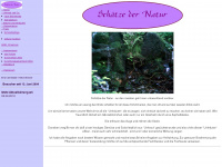schaetze-der-natur-online.de Webseite Vorschau