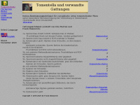 tomentella.de Webseite Vorschau