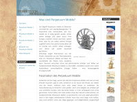 perpetuum-mobile.de Webseite Vorschau
