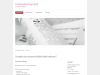 promotionsberatung-leipzig.de Webseite Vorschau