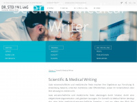 scientific-medical-writing.de Webseite Vorschau