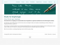 graphologie-studio.de Webseite Vorschau