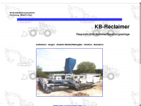kb-reclaimer.de Webseite Vorschau