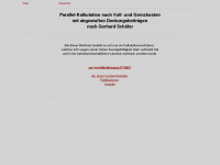 parallel-kalkulation.de Webseite Vorschau