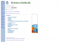 science-links.de Webseite Vorschau