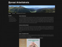 spessart-bonsai.de Webseite Vorschau
