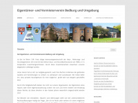 vermieterverein-bedburg.de Webseite Vorschau