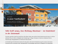 bliems-familienhotel.at Webseite Vorschau