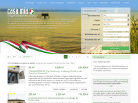 casa-mia.at Webseite Vorschau