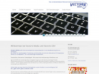 vectorix.at Webseite Vorschau