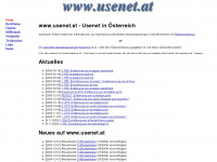 usenet.at Webseite Vorschau