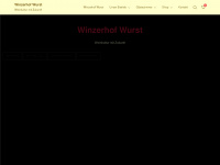 winzerhof-wurst.at Webseite Vorschau