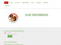 klub-tirolerbracke.at Webseite Vorschau