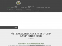 bassetclub.at Webseite Vorschau