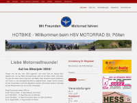 hotbike.at Webseite Vorschau
