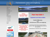 fischereiverein-liezen.at Webseite Vorschau
