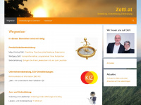 zettl.at Webseite Vorschau