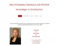 dr-pfeifer.at Webseite Vorschau