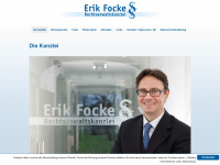 focke.at Webseite Vorschau