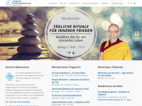 buddha.at Webseite Vorschau