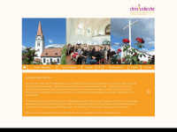 innsbruck-christuskirche.at Webseite Vorschau