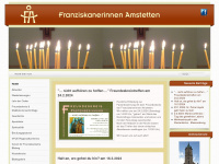 franziskanerinnen-amstetten.at Webseite Vorschau