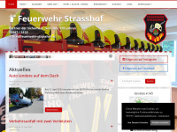 feuerwehr-strasshof.at Webseite Vorschau