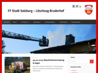 feuerwehr-bruderhof.at Webseite Vorschau
