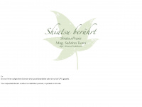 shiatsu-beruehrt.at Webseite Vorschau