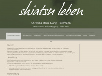 shiatsu-leben.at Webseite Vorschau