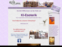 ki-esoterik.at Webseite Vorschau