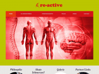 re-active.at Webseite Vorschau