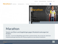 verein-marathon.at Webseite Vorschau