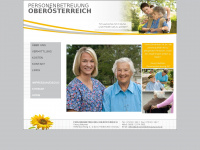 personenbetreuung-ooe.at Webseite Vorschau