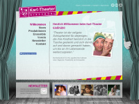 karl-theater.at Webseite Vorschau