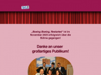 theaterinauersthal.at Webseite Vorschau
