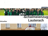 schalmeienzug-lauterach.at Webseite Vorschau