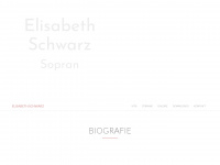 elisabethschwarz.at Webseite Vorschau