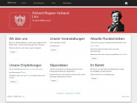 wagnerverband-linz.at Webseite Vorschau