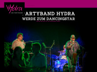 hydra-music.at Webseite Vorschau