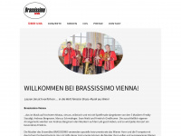 brassissimo.at Webseite Vorschau
