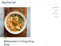 hongkongshop.at Webseite Vorschau
