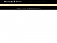 monsterpunk-records.com Webseite Vorschau