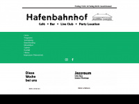 hafenbahnhof.com Webseite Vorschau