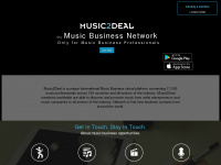 music2deal.com Webseite Vorschau