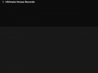 ultimate-house-records.com Webseite Vorschau