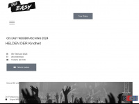 oiseasy-band.de Webseite Vorschau