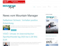 mountain-manager.com Webseite Vorschau