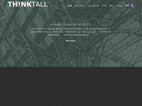 thinktall.de Webseite Vorschau